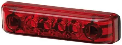 Legkelendőbb Mini LED helyzetjelző lámpa 24V piros HELLA