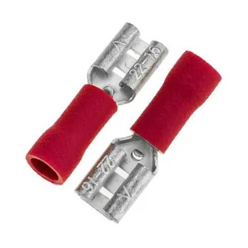 Részben szigetelt csúszósaru mama 6,3 (10db) piros Legkelendőbb