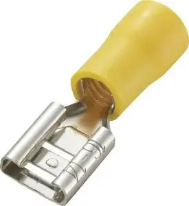 Gyors szállítás Részben szigetelt csúszósaru mama 9,4 (10db) sárga