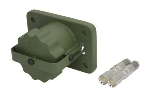 Végkiárusítás Teljesítmény csatlakozó aljzat 2pol 135A NATO FÉM