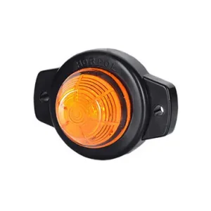 Gumilámpa 12/24V (kis kerek) led sárga Legnépszerűbb