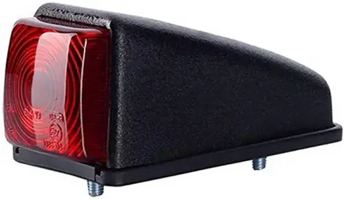 Gyors kiszállítás Helyzetjelző lámpa tetőre PIROS