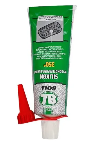 Különleges ajánlat BOLL szilikon tömítő paszta 80ml vörös