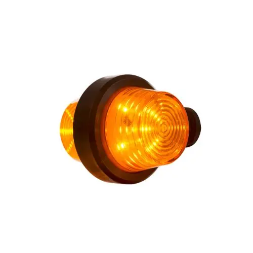 Amerikai helyzetjelző 12/24V rövid ledes SÁRGA/SÁRGA Gyors kiszállítás