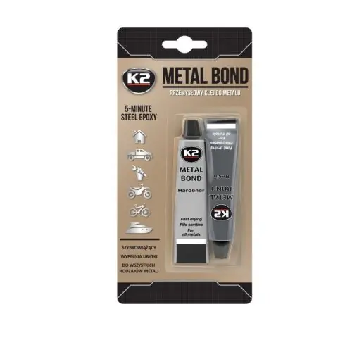 Akció K2 METAL BOND két komponensű fémragasztó