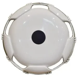 Akció Dísztárcsa műanyag, fehér 22,5" TRAVEGO LAPOS