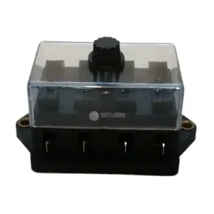 Késes biztosíték tábla tetővel 4-es Különleges ajánlat