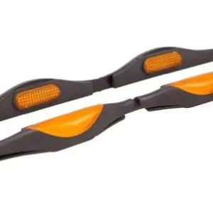 Ajtóélvédő fekete, sárga prizmával szett Biztonságos vásárlás