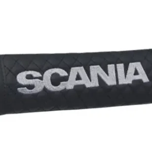 Scania biztonsági öv párna fekete steppelt Különleges ajánlat