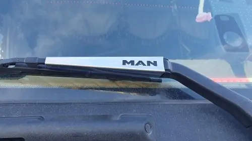 Man inox dísz ablaktörlőre párban Azonnal elérhető