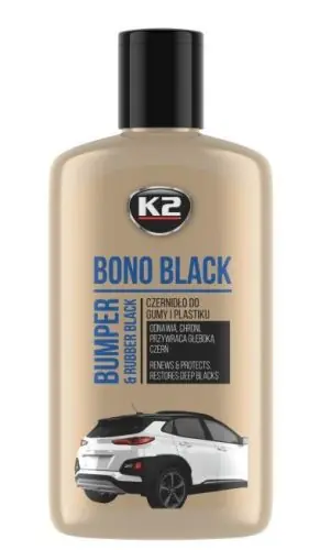 Vedd meg most K2 BONO BLACK kültéri műanyag felújító folyadék FEKETE 200ml