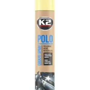 Olcsóbb K2 POLO műszerfal ápoló spray 750ml VANÍLIA