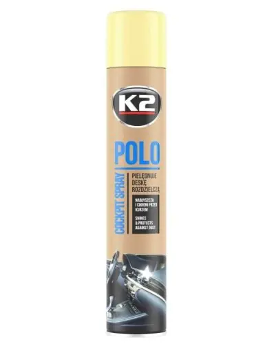 Olcsóbb K2 POLO műszerfal ápoló spray 750ml VANÍLIA