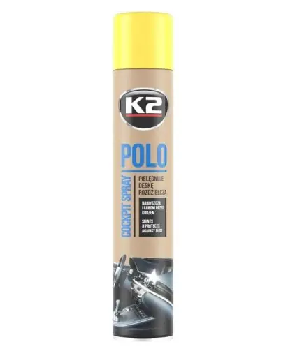 K2 POLO műszerfal ápoló spray 750ml CITROM Népszerű