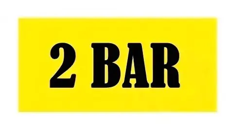 Keréknyomás matrica 2 BAR Csak ma