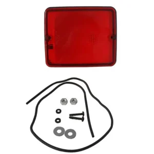 Gyors szállítás Busz hátsó lámpa 115x138 PIROS