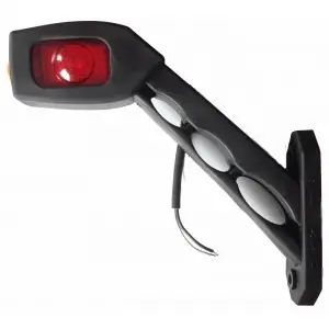 Gumilámpa 12/24V hosszú ferde ledes (piros-fehér-sárga) BAL Olcsó