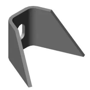 Segédalváz rögzítőkonzol hegeszthető 73 x 45mm / 5mm Expressz szállítás