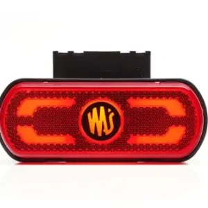 Kihagyhatatlan ajánlat 2 funkciós LED helyzetjelző lámpa 12/24V PIROS