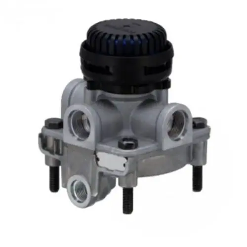 Gumigyűrűs relészelep M16/M22 négy csatlakozás hangtompítóval Újdonság