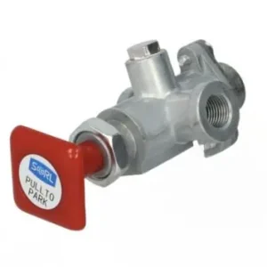 Kézi levegő szelep 3xM16 PIROS Outlet