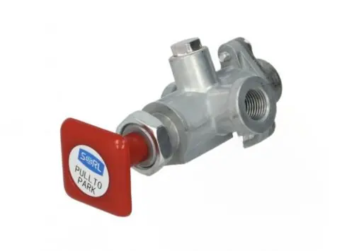 Kézi levegő szelep 3xM16 PIROS Outlet