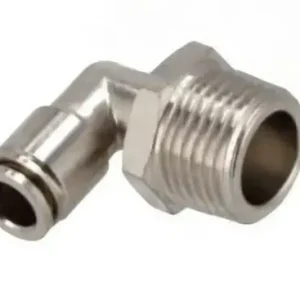 Gyorstoldó 8mm könyök, menetes véggel (1/2 col) Kiárusítás