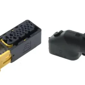 Volvo csatlakozó 16 pol. kihúzható biztosítóval, derékszögű Gyors szállítás