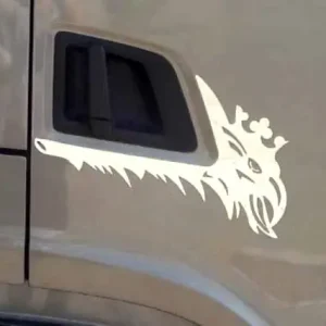 Scania S / R inox ajtókilincs dísz párban LÁNGNYELVES Vásárlói kedvenc