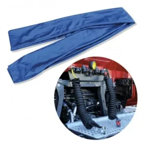 Légkábel védőhuzat kék Biztonságos fizetés