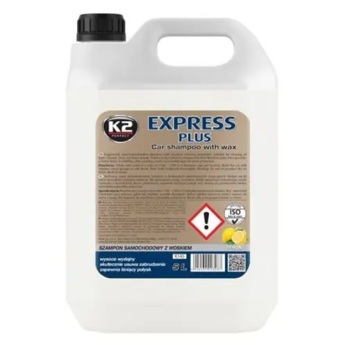 Nézd meg most K2 autósampon és wax 5L CITROM illattal