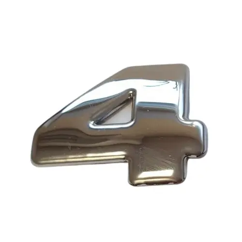 Scaniához inox típusjel 4-es számjegy nagy Olcsó