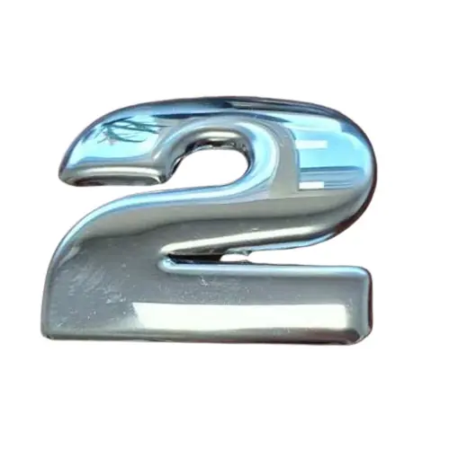 Scaniához inox típusjel 2-es számjegy nagy Szuper akció