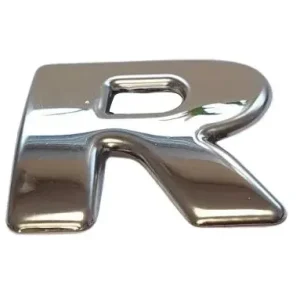 Scaniához inox típusjel R betű nagy Árcsökkenés