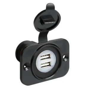 Dupla USB aljzat vízálló, süllyeszthető Újdonság