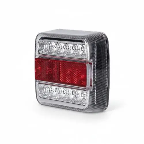 Kedvezmény Új LED hátsó lámpa kocka 12/24V 3funkciós+rendszám vill.