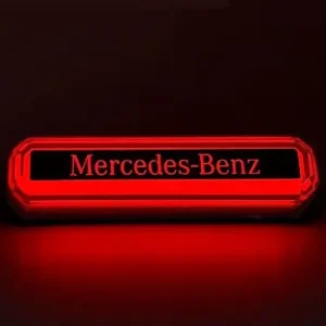 Nézd meg most MERCEDES LED dekor lámpa 24V PIROS