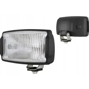 Ködfényszóró (téglalap) 220x123mm fehér üveg, fekete ház Expressz szállítás