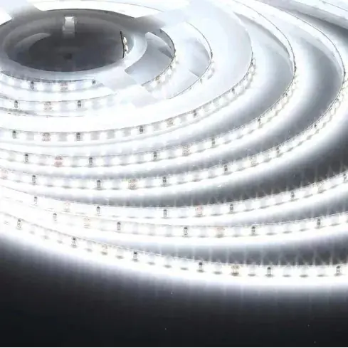 Olcsó LED SZALAG 12V folyóméteres beltéri H.FEHÉR (8W) 120db led / méter