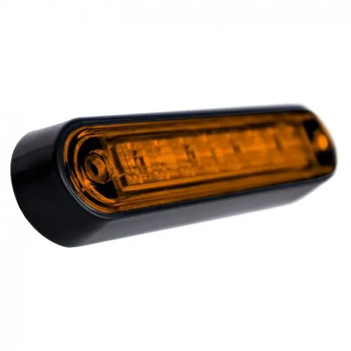 LED helyzetjelző lámpa (140x34mm) 12/24V sárga Ne maradj le