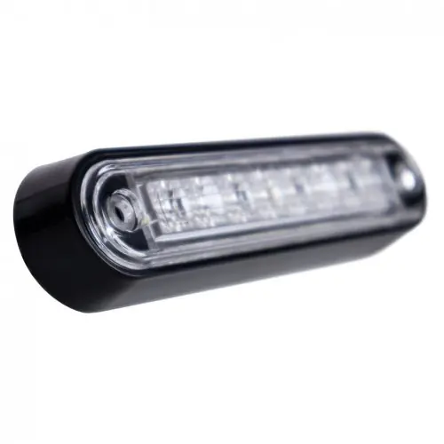 LED helyzetjelző lámpa (140x34mm) 12/24V fehér Újdonság