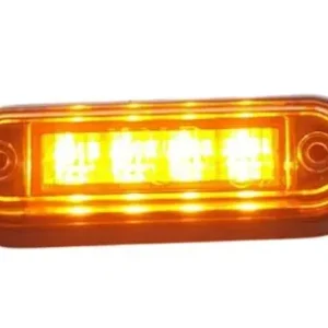 LED helyzetjelző lámpa (100x34mm) 12/24V sárga Rendeld meg most