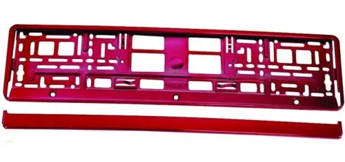 Vedd meg most Rendszám tartó műanyag, piros