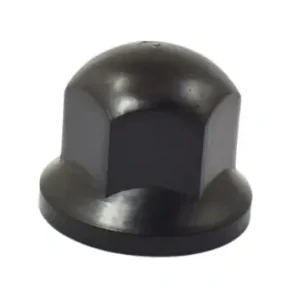 Csavarkupak műanyag fekete 30mm, alacsony Csak ma