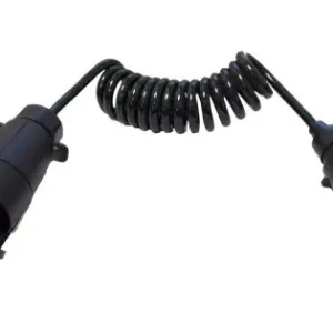 Vásárlói kedvenc Utánfutó spirálkábel hosszabbító dugó/aljzat 7P 1,5m 12V