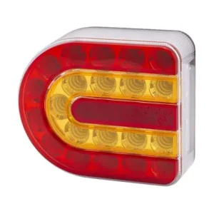 LED hátsó lámpa "U" alakú, rendszám megvilágítással Gyors kiszállítás