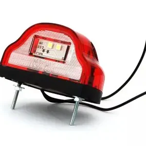 Expressz kézbesítés Led+helyzetj. rendszám megvilágítás piros (púpos)