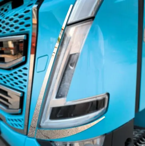 Volvo inox fényszóró díszkeret párban 2021- Ne maradj le
