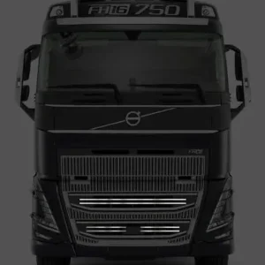 Volvo inox hűtőrács pálca 2021- Szuper akció