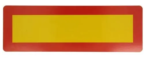 Alacsony ár Fényvisszaverő matrica keretes 300x100mm